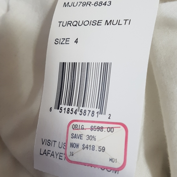 Lafayette 148 Multi Colour Suit Jacket - Picture 4 of 6